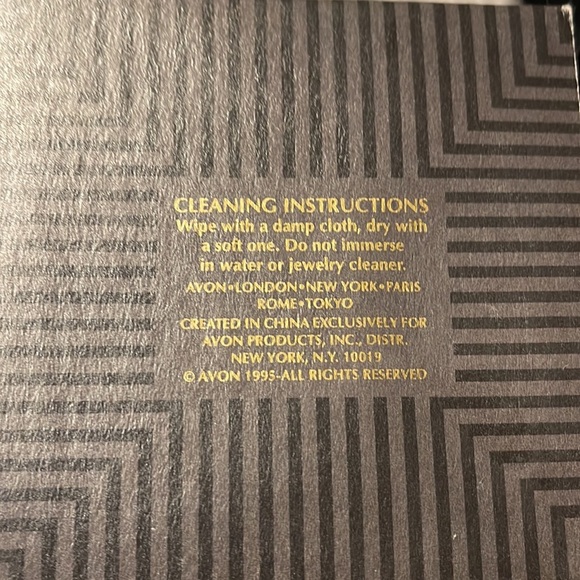 Avon /1995 Victorian Santa Pin Ornament NIB (box has tear) Pin - Picture 6 of 6